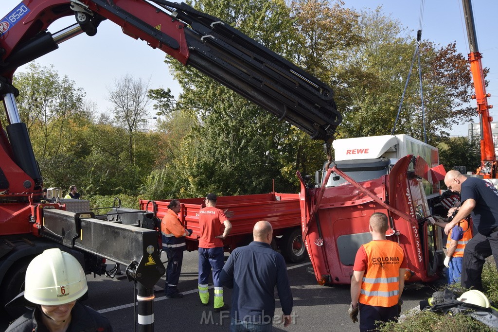 Schwerer VU PKlemm A 57 Rich Innenstadt Hoehe Koeln Chorweiler P096.JPG - Miklos Laubert